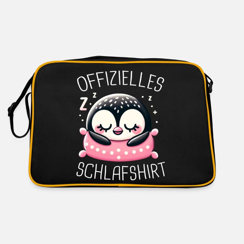 Pingouin, petits pingouins, manchot empereur Sac Retro