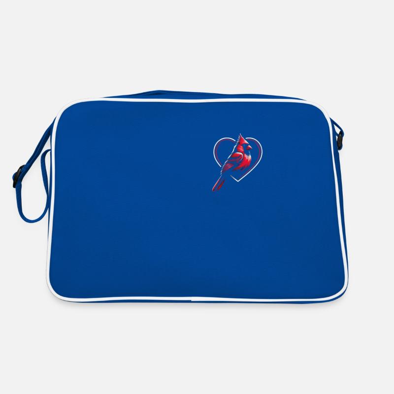 Kardinal Rotkardinal Vogel Roter Kardinal Retro Tasche