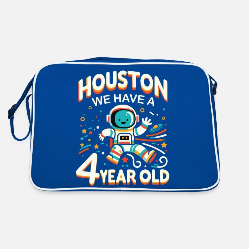 Cadeau 4 ans anniversaire garçon Sac Retro