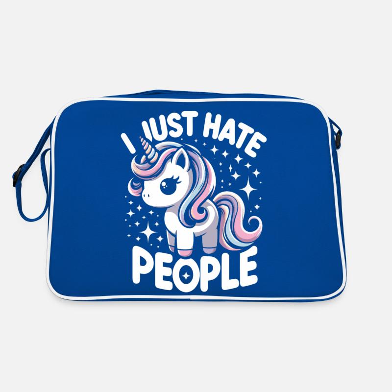 Einhorn Einhörner Märchen Magisch Retro Tasche
