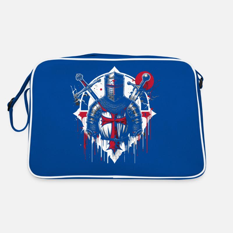 Deus Vult Crusader Knights Templar Middle Ages Retro Bag