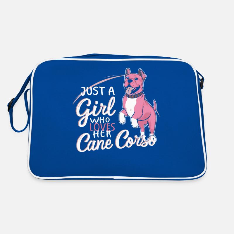 Cane Corso Hund Retro Tasche