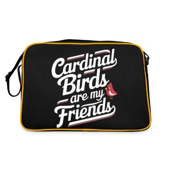 Cardinal Rouge Cardinal Vogel Rouge Cardinal - Sac Retro - noir/or - Dos