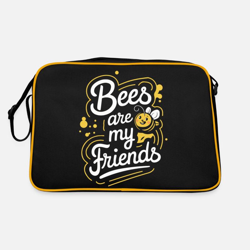 Honigbiene Imker Bienen Biene Retro Tasche