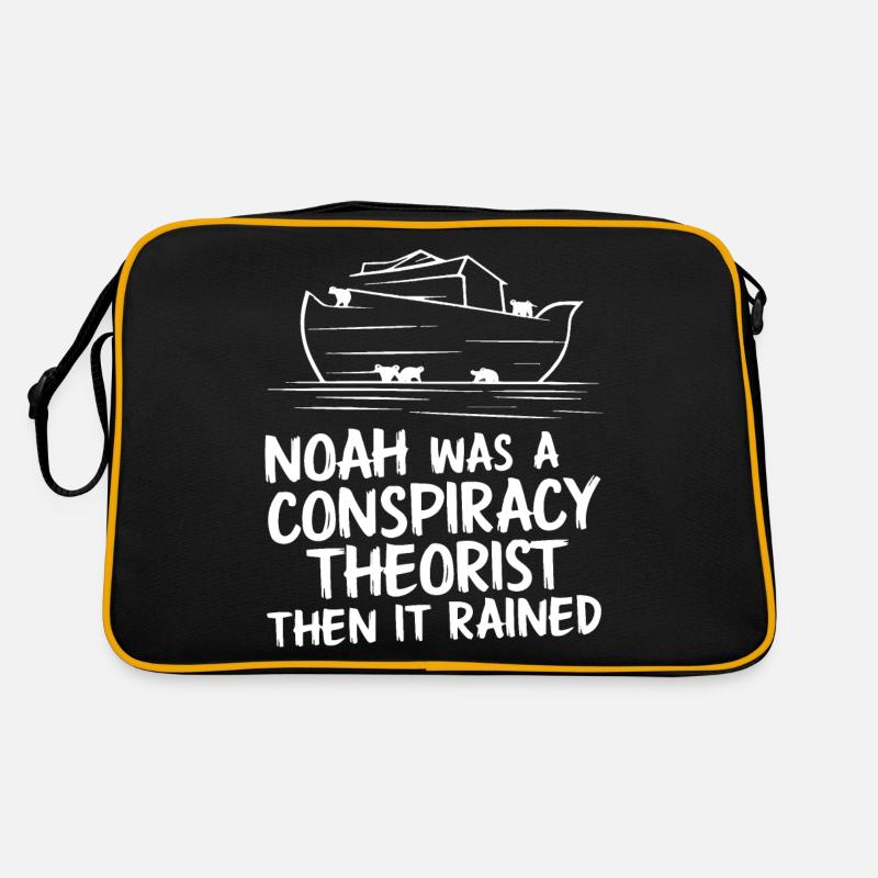 Conspiracy theorist conspiracy theory Retro Bag
