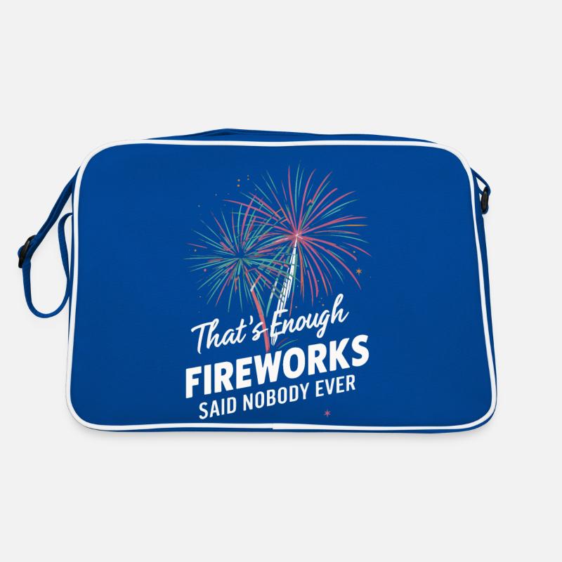 Pyrotechnician Fireworks Pyrotechnics Retro Bag