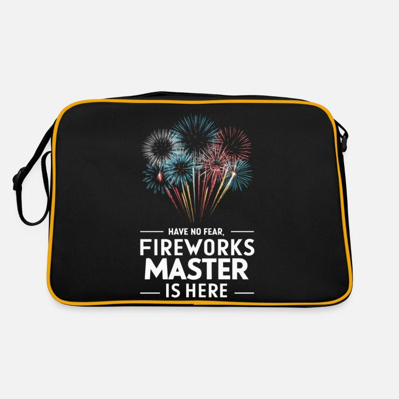 Pyrotechnician Fireworks Pyrotechnics Retro Bag