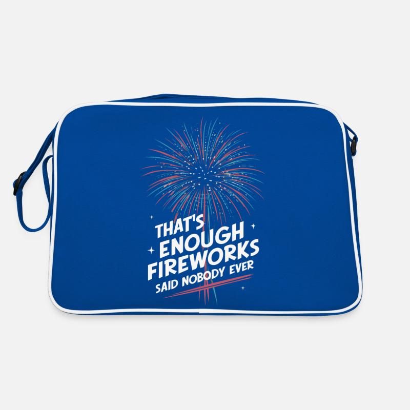 Pyrotechnician Fireworks Pyrotechnics Retro Bag