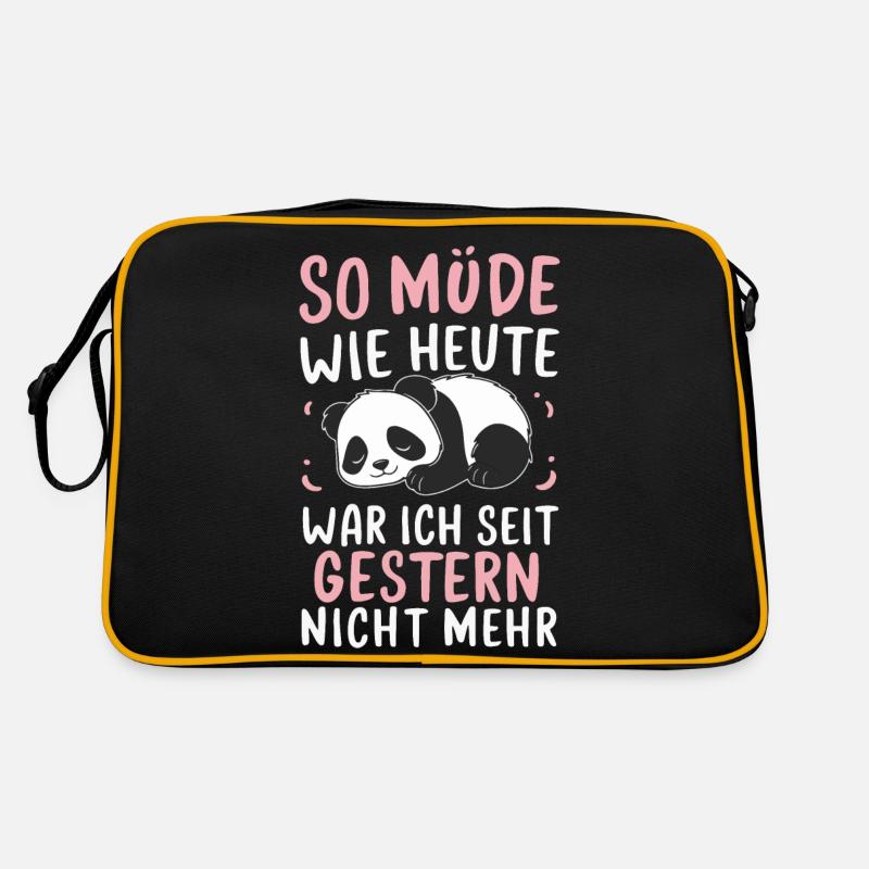 Panda Panda Ours Pandas Sac Retro