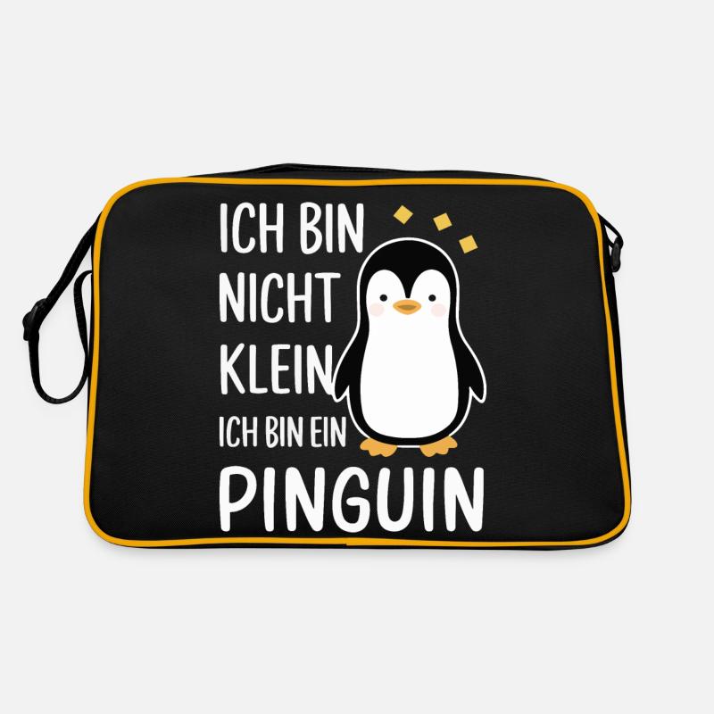 Pingouin, petits pingouins, manchot empereur Sac Retro