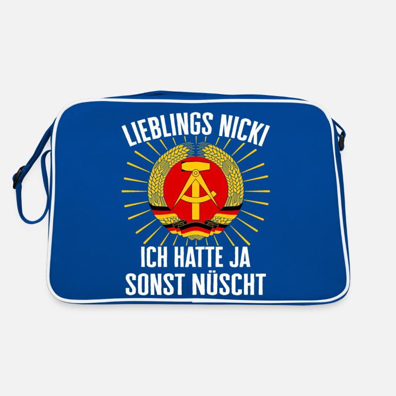 Allemagne de l’Est Est Est RDA Home Bloc de l’Est Sac Retro