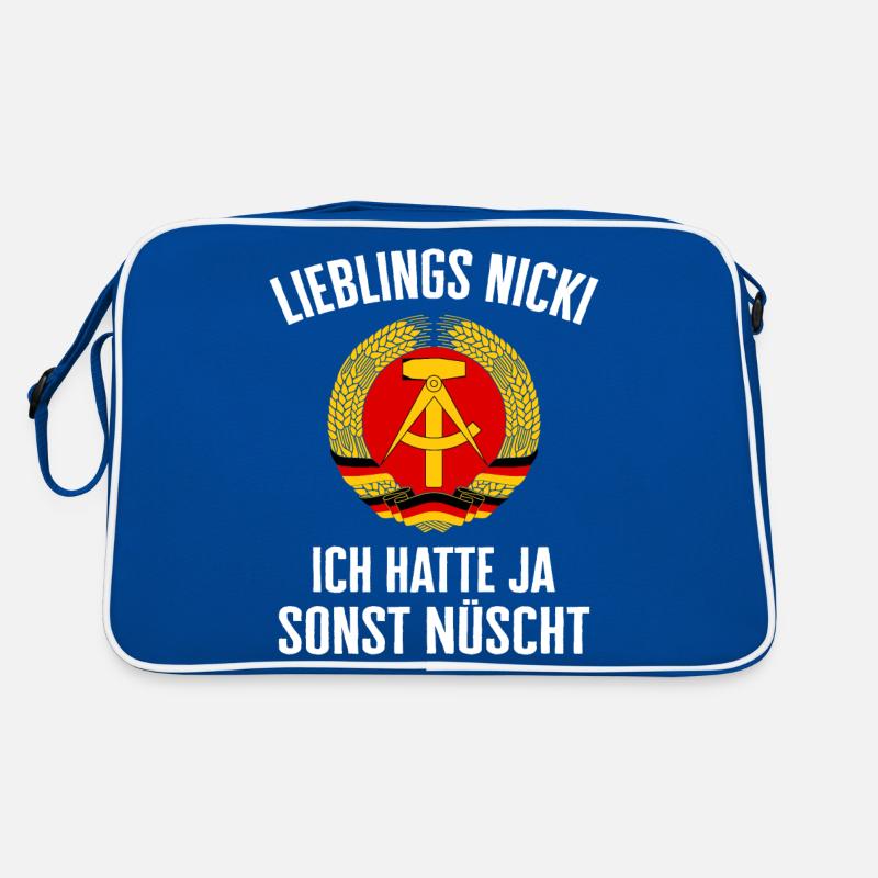 Allemagne de l’Est Est Est RDA Home Bloc de l’Est Sac Retro
