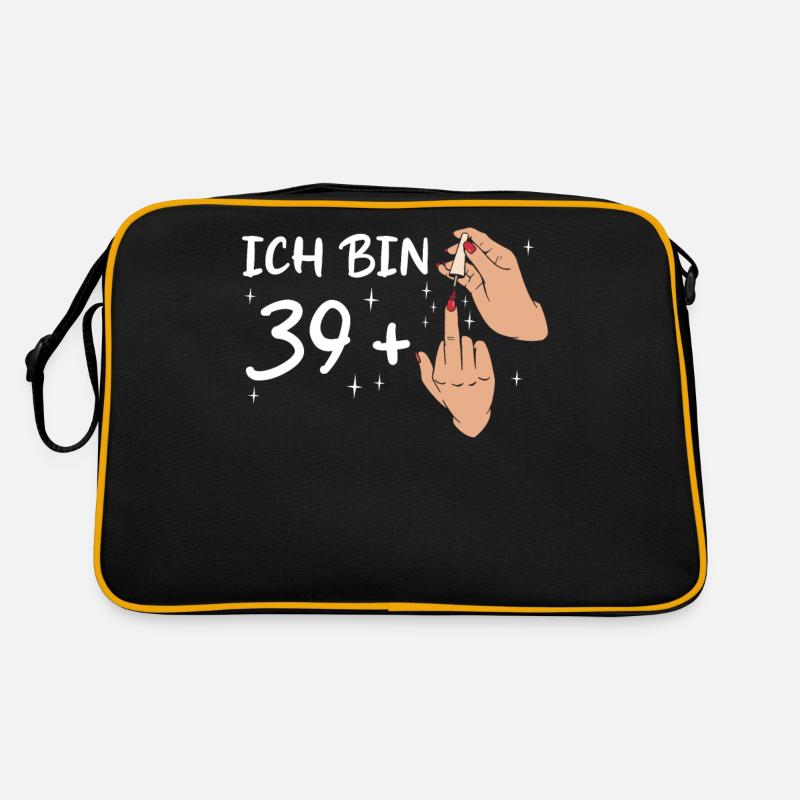 Birthday Present 40 Years Birthday Boy Retro Bag