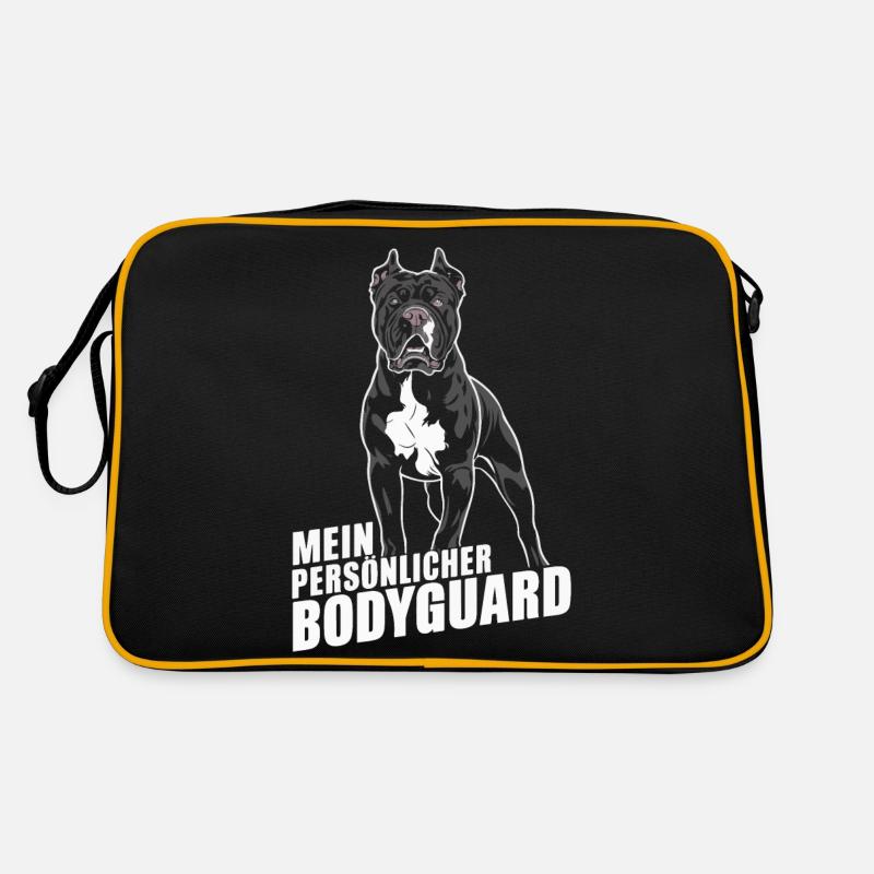 Hunde Cane Corso Italiano Hund Retro Tasche