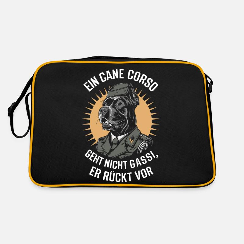 Hunde Cane Corso Italiano Hund Retro Tasche