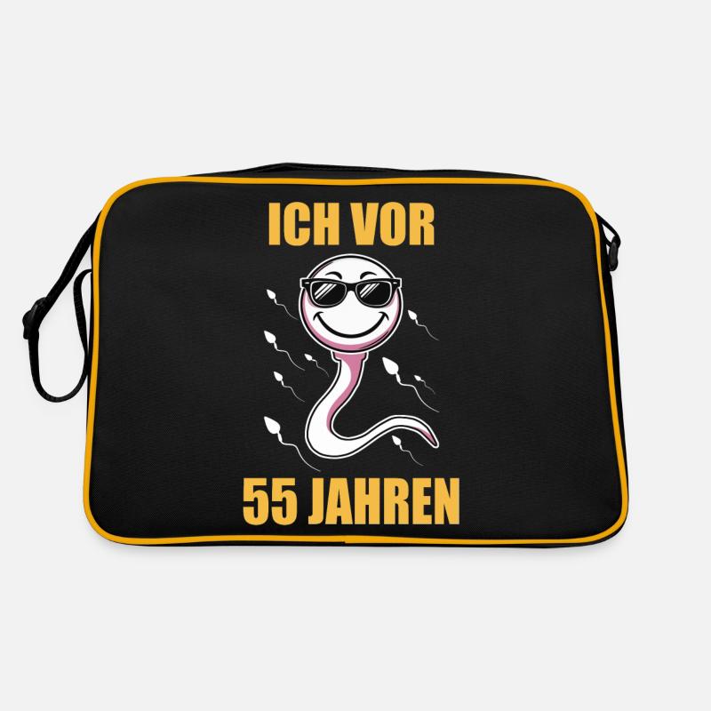 Geburtstagsgeschenk 55 Jahre Geburtstagskind Retro Tasche