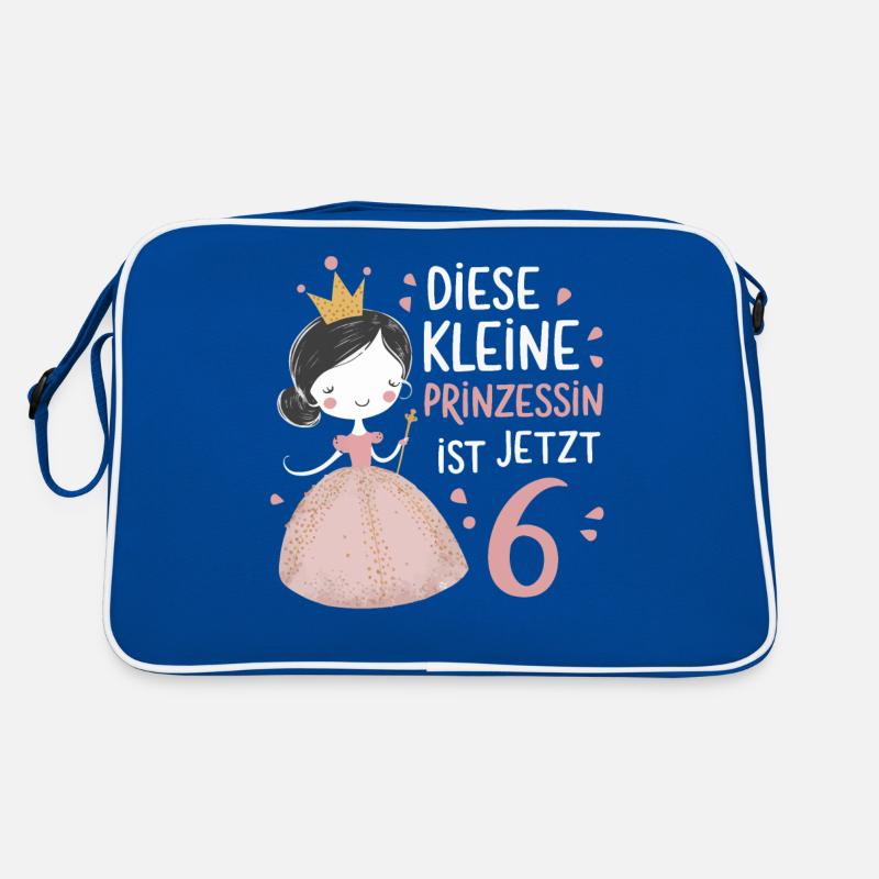 Geburtstagsgeschenk 6 Jahre Geburtstagskind Retro Tasche