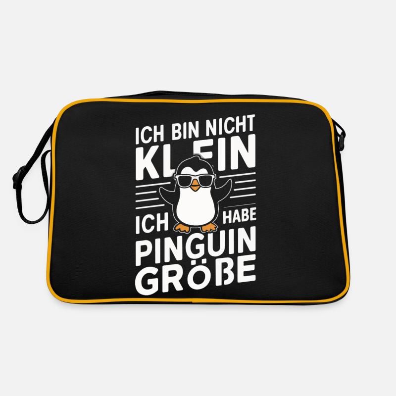Pingouin, petits pingouins, manchot empereur Sac Retro