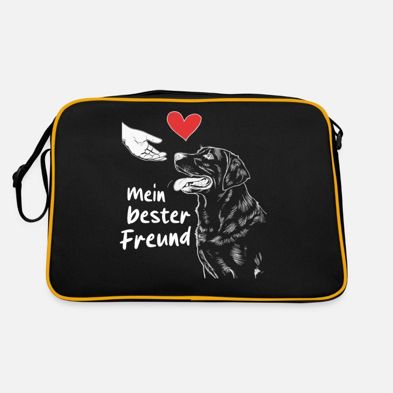 Labrador Chien Chiens Sac Retro