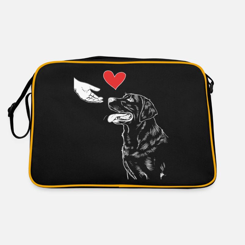 Labrador Chien Chiens Sac Retro