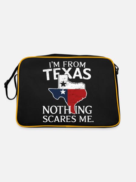 Texas State Texans Texas - Retro Bag - black/gold - Back