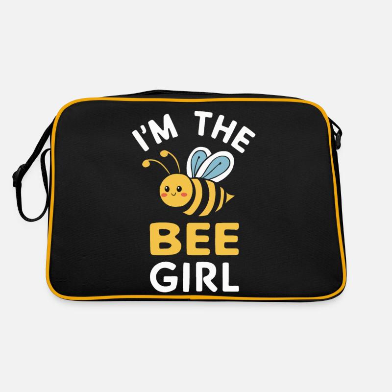 Honigbiene Imker Bienen Biene Retro Tasche