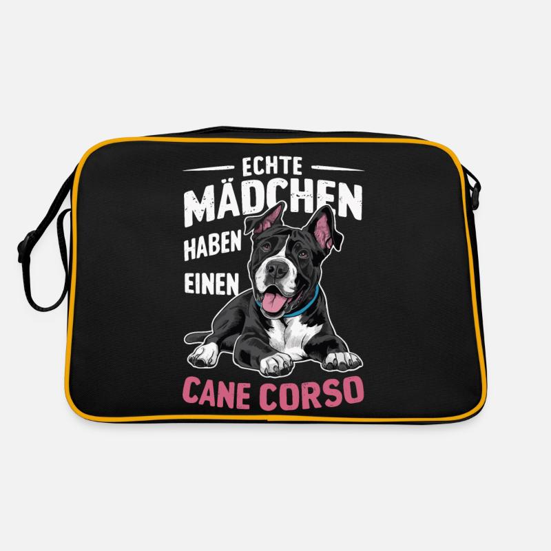 Hunde Cane Corso Italiano Hund Retro Tasche