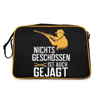 Hunter Hunting Hunting Hunting Clothing - Retro Bag - black/gold - Back