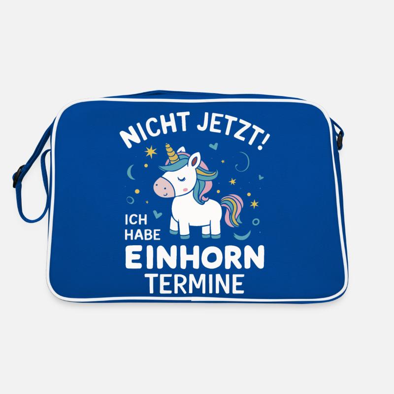 Unicorn Unicorns Mythical Creatures Mystical Retro Bag
