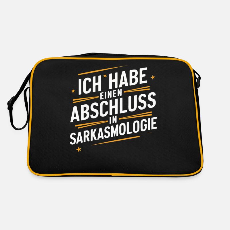 Sarkasmus Ironie Lustige Sarkastische Sprüche Retro Tasche
