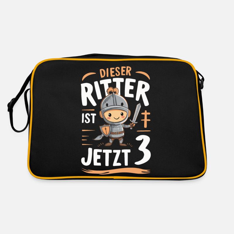 Birthday Gift 3 Years Children's Birthday Retro Bag