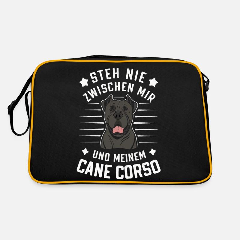 Hunde Cane Corso Italiano Hund Retro Tasche