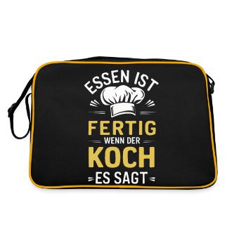 Chef Chef - Sac Retro - noir/or - Dos