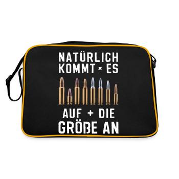 Hunter Hunting Hunting Hunting Clothing - Retro Bag - black/gold - Back