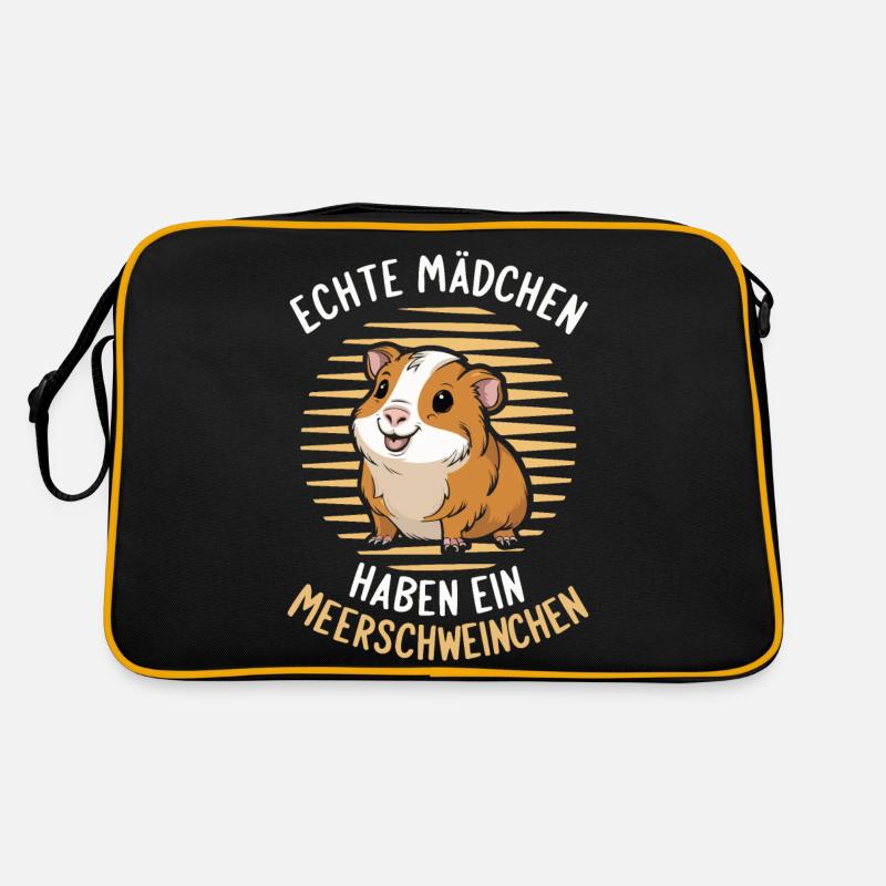 Cochon d’Inde Shorthair Longhair Chiens à crête Sac Retro