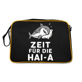 Requin Requin Requins Requin - Sac Retro - noir/or - Dos