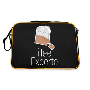 Funny Funny Funny Saying Funny Clothing - Retro Bag - black/gold - Back