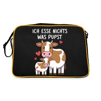 Végétarien Végétalien Bien-être animal Droits des animaux Veggie - Sac Retro - noir/or - Dos