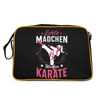 Karaté Arts Martiaux Combattant Karaté - Sac Retro - noir/or - Dos