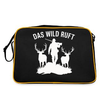 Hunter Hunting Hunting Hunting Clothing - Retro Bag - black/gold - Back