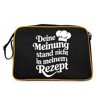 Chef Chef - Sac Retro - noir/or - Dos