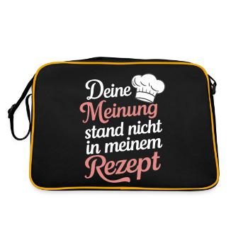 Chef Chef - Sac Retro - noir/or - Dos