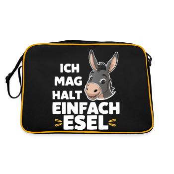 Donkey Donkey Mule Muli - Retro Bag - black/gold - Back