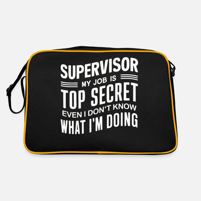 Supervisor Profession Retro Bag