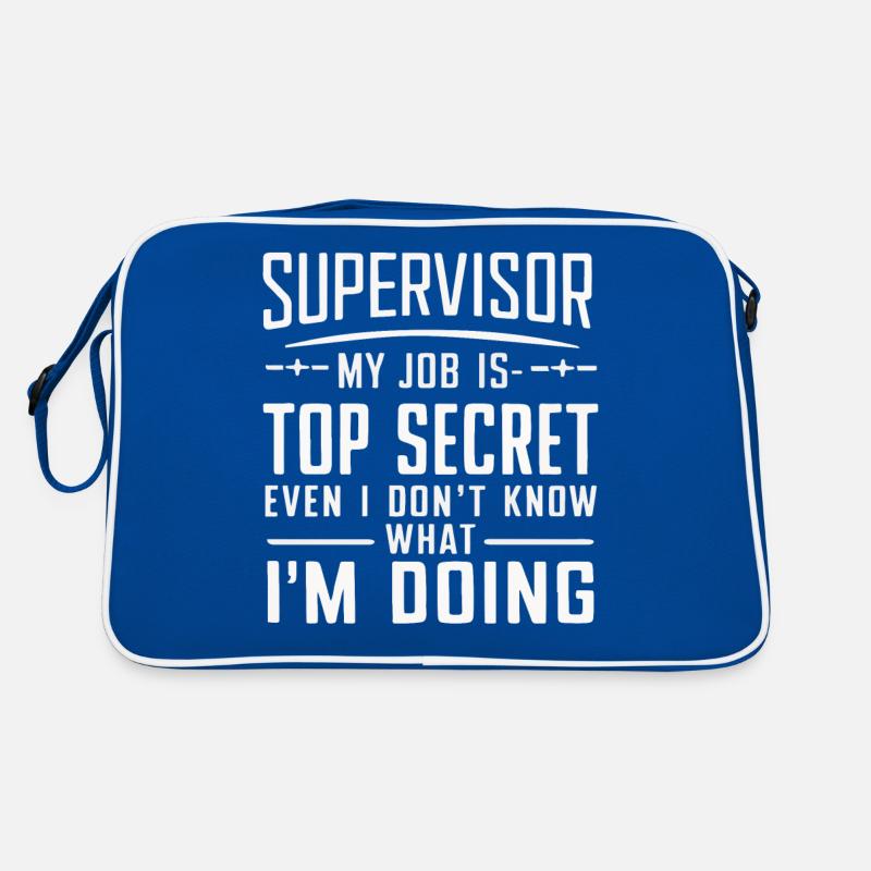 Supervisor Profession Retro Bag