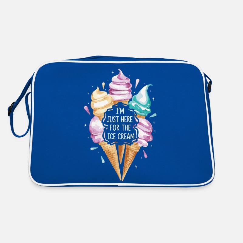 Eiscreme Süßigkeiten Eismilch Retro Bag