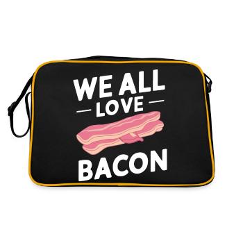Bacon Petit-déjeuner Bacon - Sac Retro - noir/or - Dos