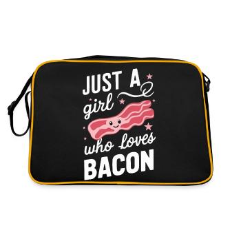 Bacon Petit-déjeuner Bacon - Sac Retro - noir/or - Dos