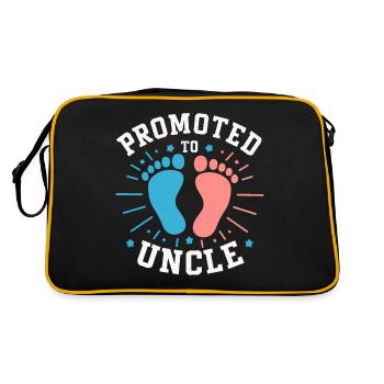 Uncle Fmilie Great-Uncle Uncle - Retro Bag - black/gold - Back