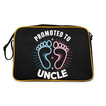 Uncle Fmilie Great-Uncle Uncle - Retro Bag - black/gold - Back